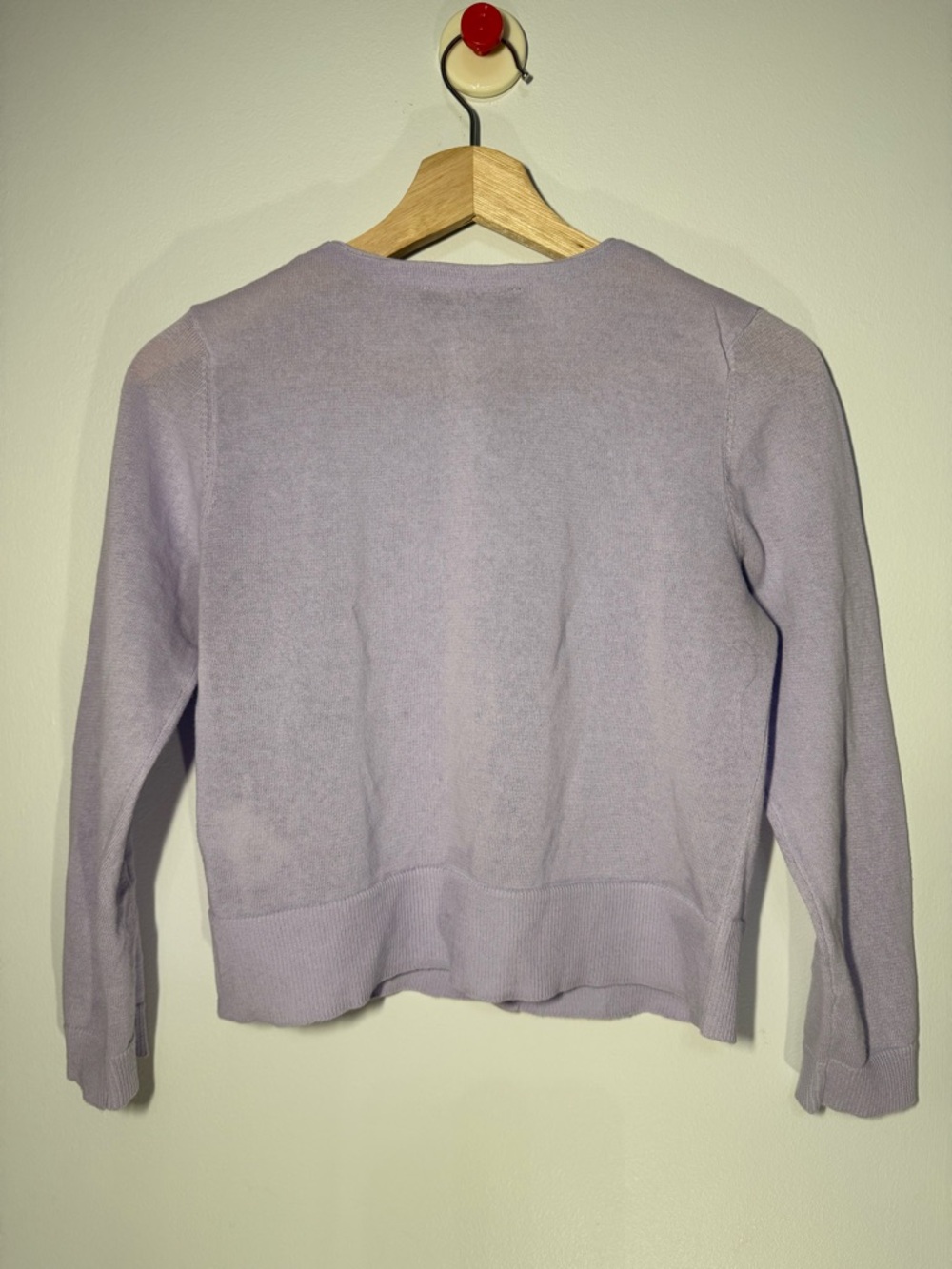 Zara Lavender Button-Up Cardigan Sweater size S - Picture 3 of 8
